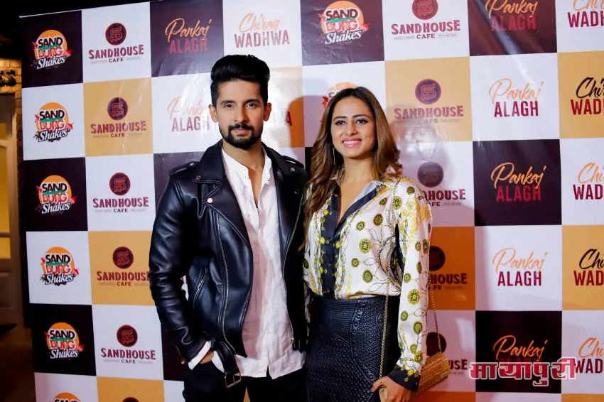 Ravi Dubey And Sargun Mehta Launch Cafe In Gurgaon!