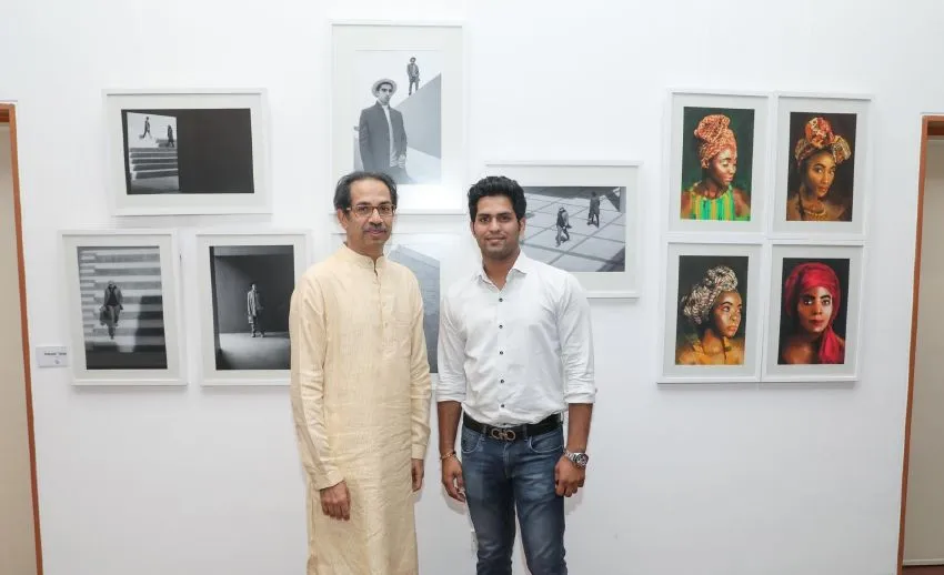  Aakash Talwar with Mr. Uddhav Thackeray