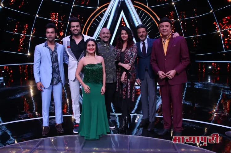 Fanney Khan team on Indian Idol 10