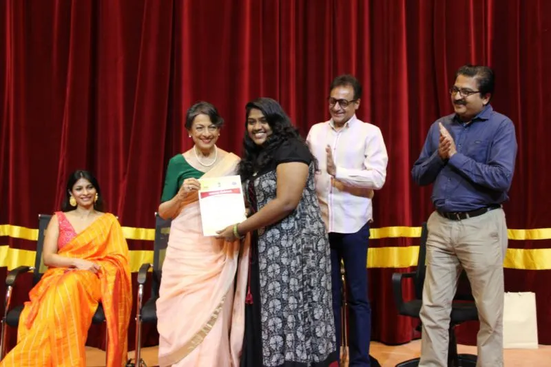 14 वें मराठी फिल्म प्रशंसा पाठ्यक्रम कोर्स के समापन समारोह में चीफ गेस्ट बनीं तनुजा