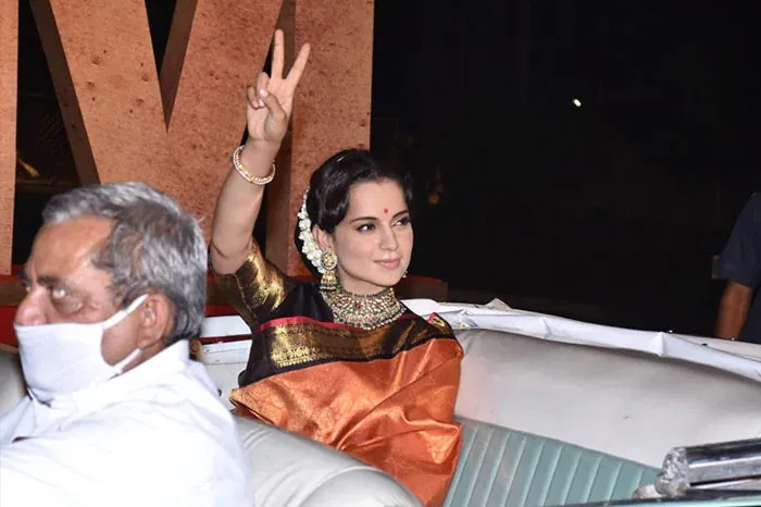 थलाइवी की शूटिंग के दौरान मेरी लाइफ में भी पॉलिटिकल कॉमेडी चल रही थी – कंगना