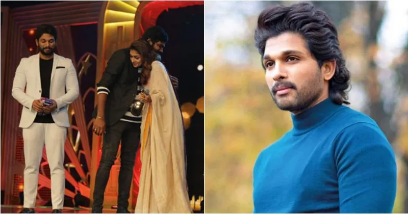 Nayanthara Refused To Take Award From Allu Arjun At Sima