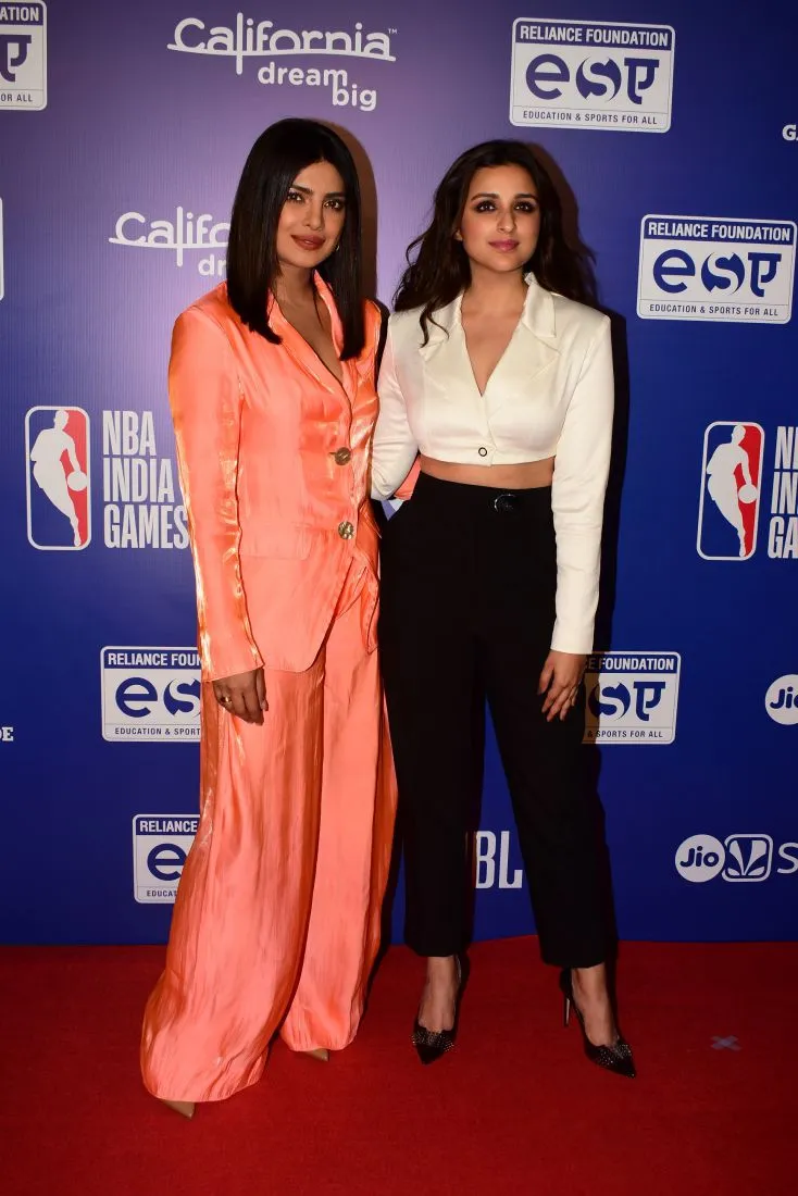 प्रियंका-परिणीति, फरहान-शिबानी समेत कई स्टार्स ने की NBA इंडिया गेम्स 2019 में की शिरकत