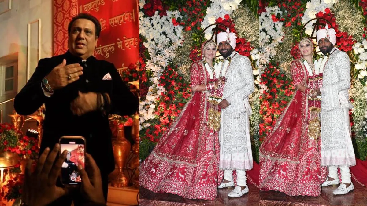 आरती सिंह की शादी अटेंड करने के बाद ये क्या बोल गए मामा गोविंदा, लोग बोले-  अब भी गुस्सा! - India TV Hindi