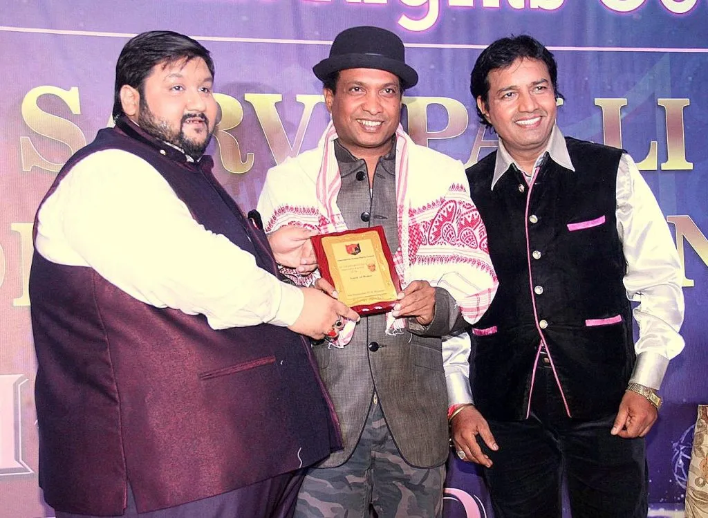 Sunny Shah, Sunil Pal and Rama Mehra