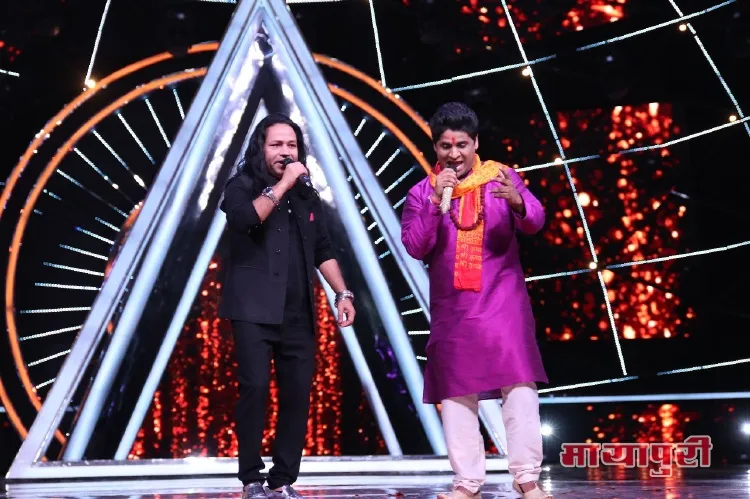 Kailash Kher with Nitin Kumar