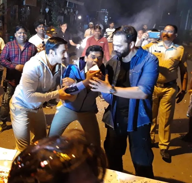 Ranveer Singh, Siddharth Jadhav, Rohit Shetty