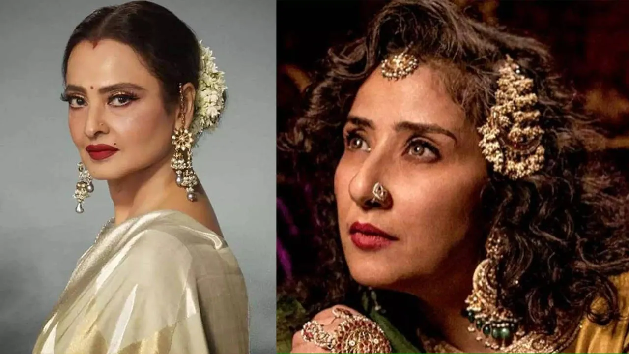 After watching Heeramandi, Rekha called Manisha Koirala and praised-  हीरामंडी देखने के बाद मनीषा कोइराला को कॉल कर रेखा ने कहा- अगर मैं ये  भूमिका..., ओटीटी News | Zoom TV