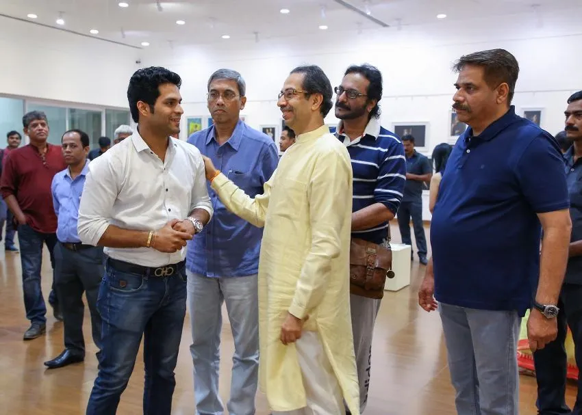  Aakash Talwar with Mr. Uddhav Thackeray