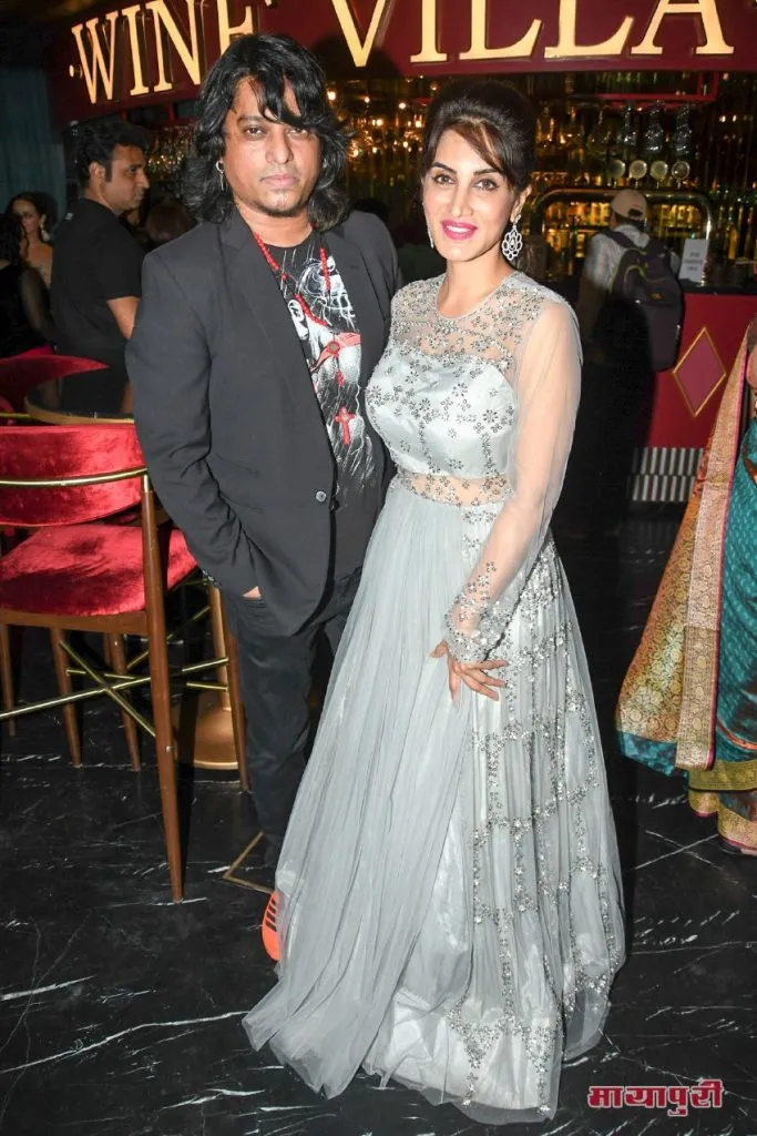 Aziz Zee with Smita Gondkar