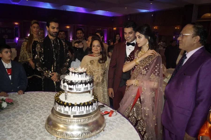 Reception Party Of Former Miss India Tanvi Vyas & Actor Harsh Nagar