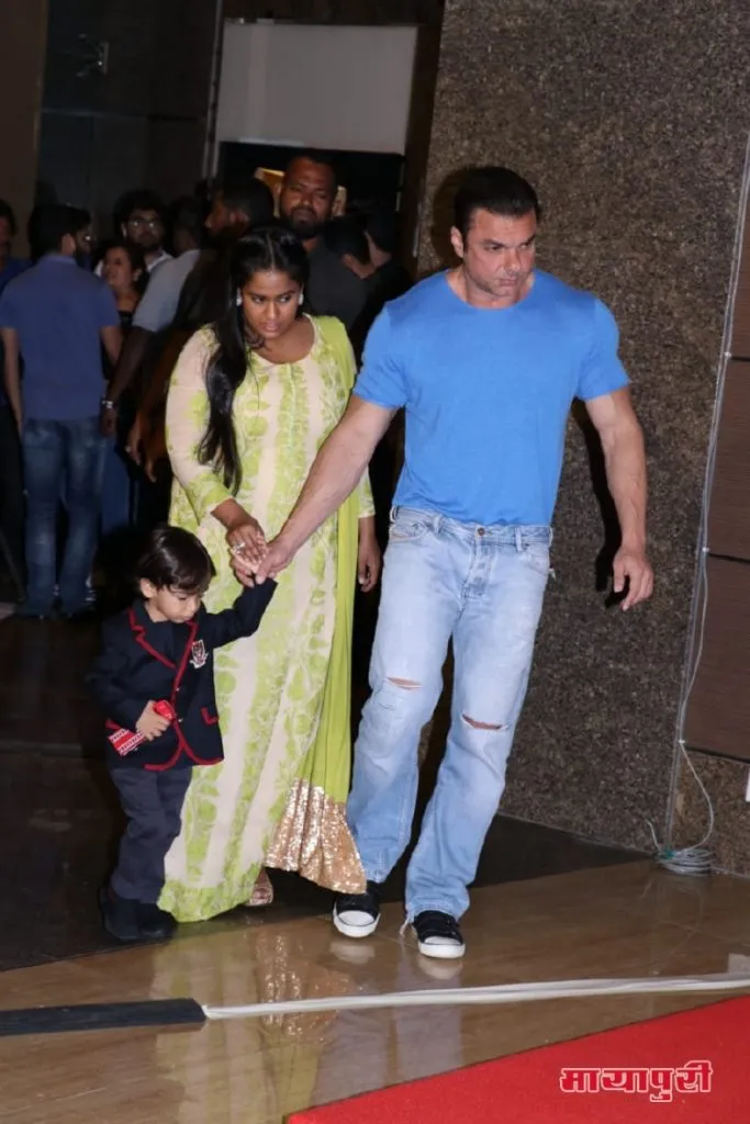 Ahil, Arpita Khan Sharma, Sohail Khan