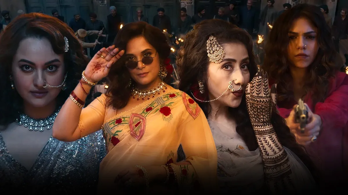 Heeramandi First Look: Sonakshi Sinha, Aditi, Richa Chadha Look Fierce In  SLB's Epic Tale Of Power And Freedom - Entertainment
