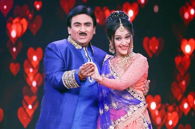 Jethalal and Daya Ben 