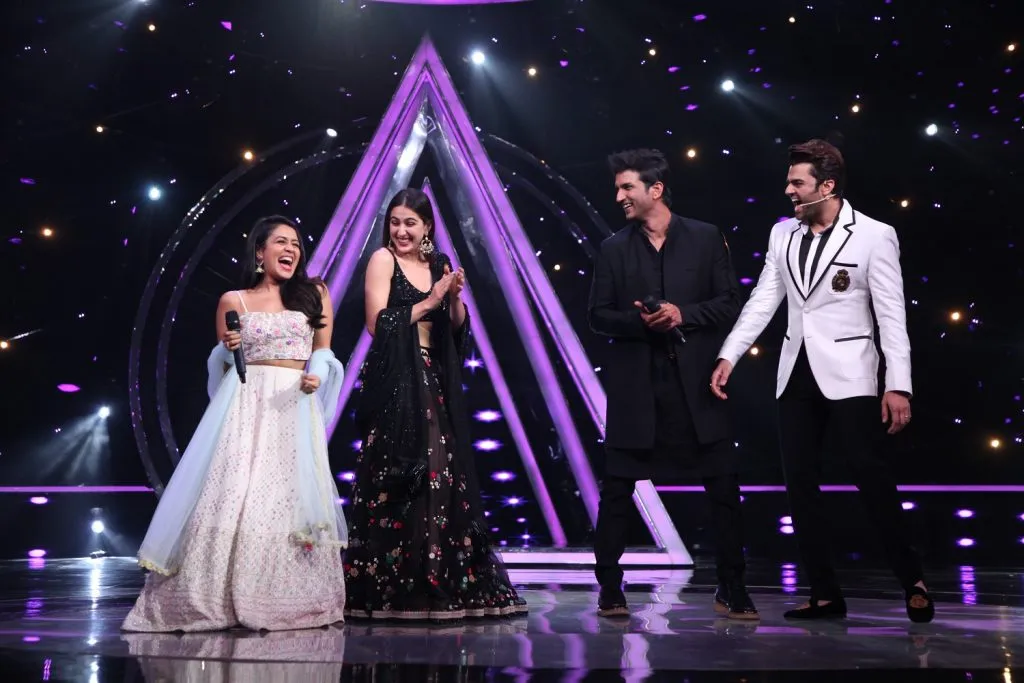 Neha Kakkar, Sara Ali Khan, Sushant Singh Rajput, Maniesh Paul