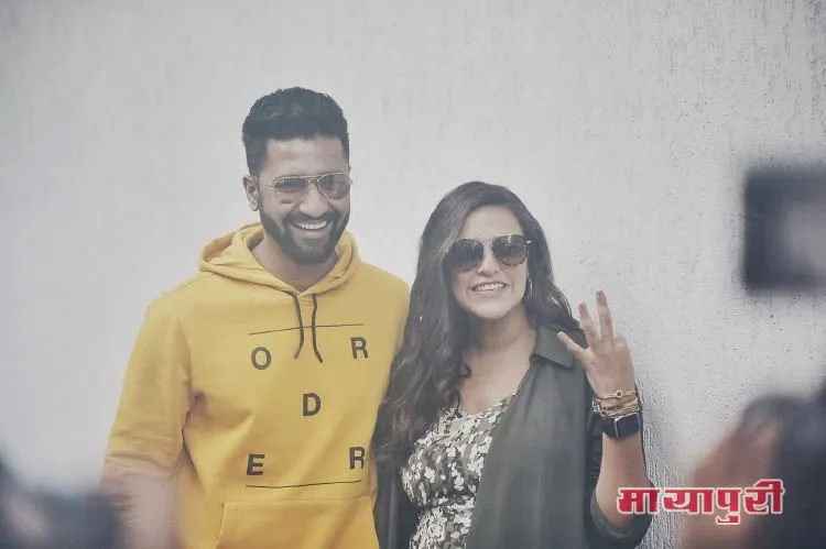 Vicky Kaushal & Neha Dhupia 