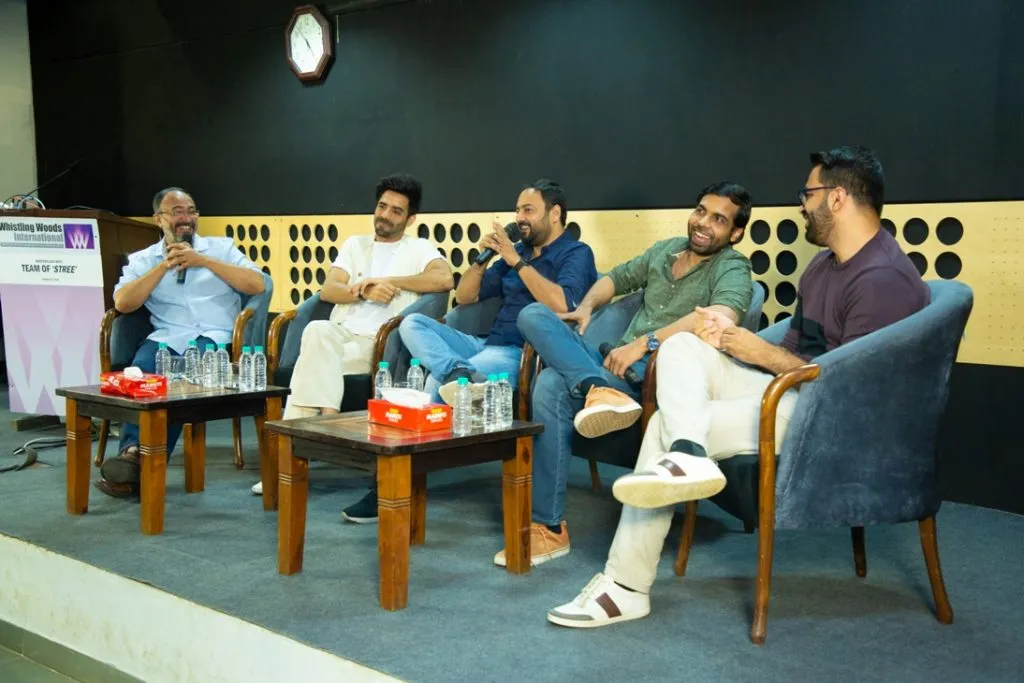 Anjum Rajabali, Aparshakti Khurana, Amar Kaushik, Abhishek Banerjee, Dinesh Vijan