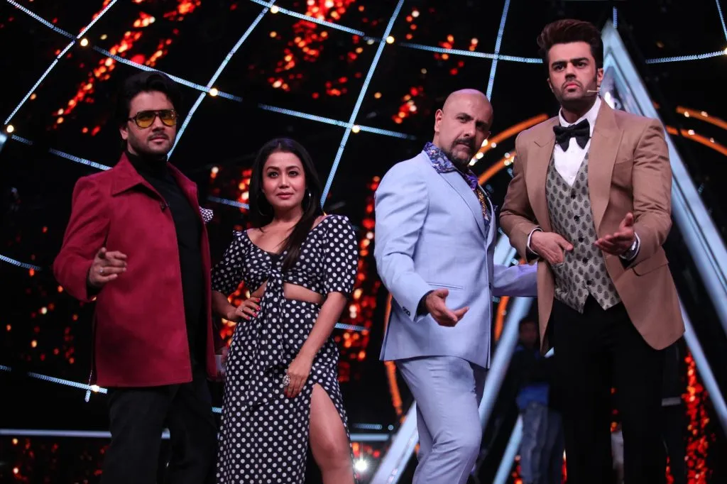 Javed Ali, Neha Kakkar, Vishal Dadlani and Maniesh Paul