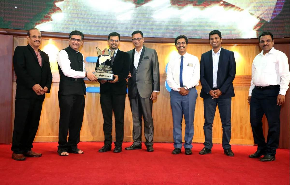 मुंबई स्टॉक एक्सचेंज में माधव बाग ने जीता ब्रांड पॉपुलर ऑफ महाराष्ट्र 2019 पुरस्कार