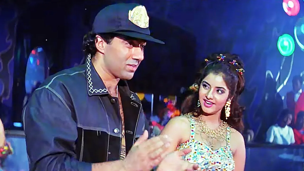 Saat Samundar Paar Main Tere | ❤️90s Jhankar❤️ | Vishwatma 1992 | Sadhana  Sargam, Sunny Deol, Divya