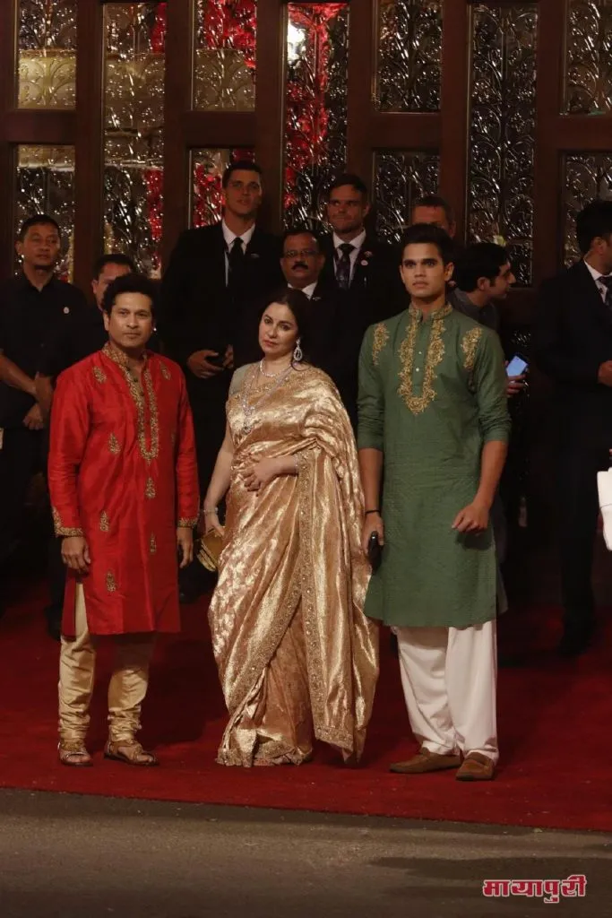 Sachin Tendulkar, Anjali Tendulkar, Arjun Tendulkar