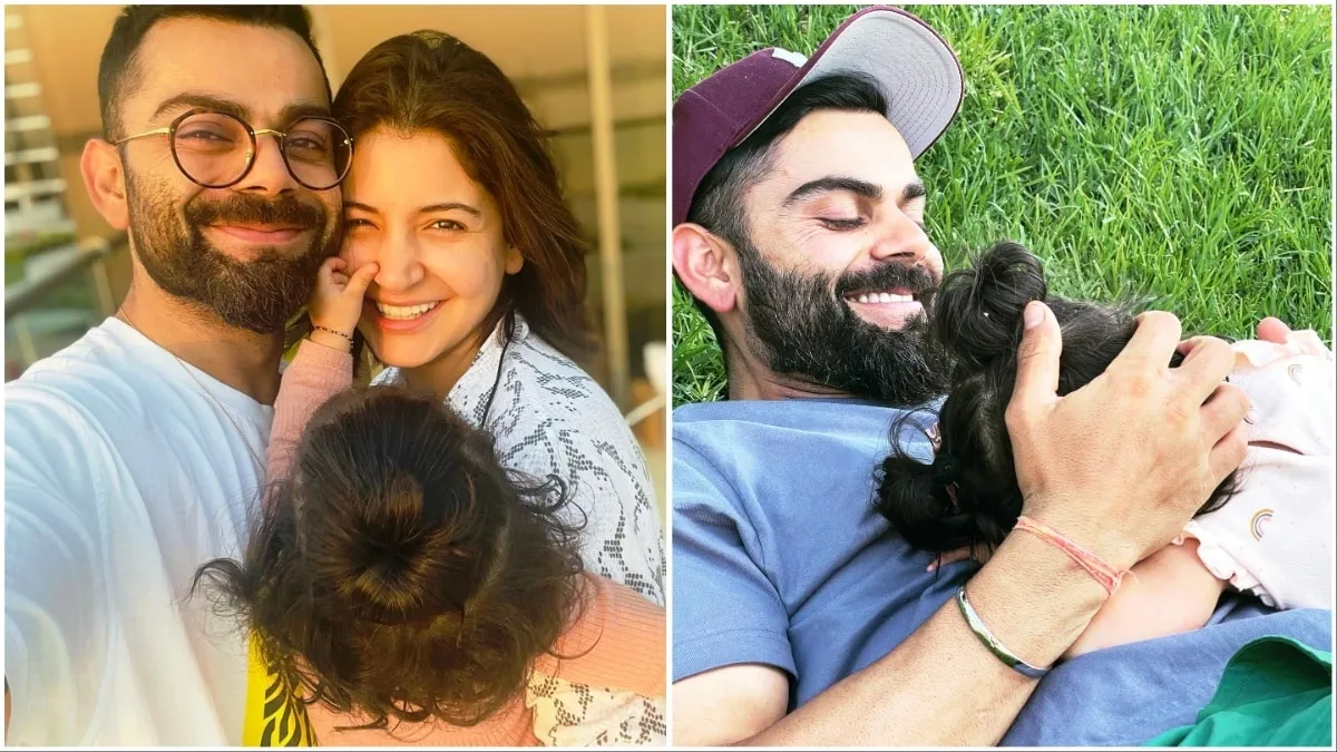 कोहली का नन्हा 'अकाय' भारत आया... एयरपोर्ट पर अनुष्का ने दिखाई झलक? - Virat  kohli wife anushka sharma returns to india with son akaay photo video viral  kohli and anushka daughter vamika