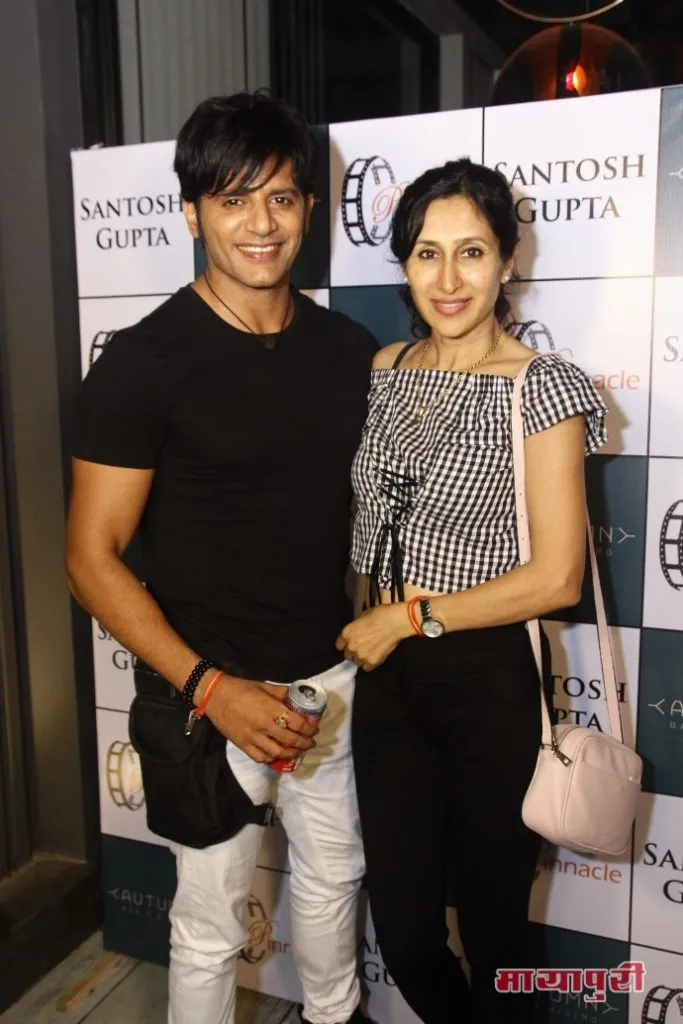 Karanvir Bohra with wife Teejay Siddhu