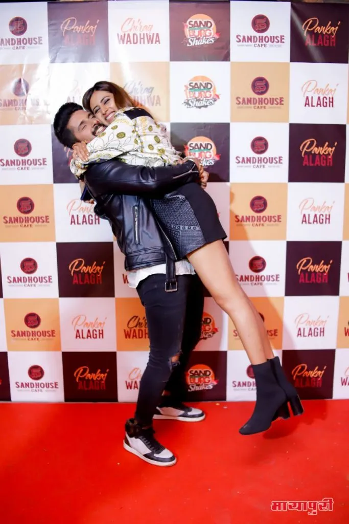 Ravi Dubey And Sargun Mehta Launch Cafe In Gurgaon!