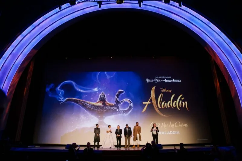 पेरिस सिनेमा ले ग्रैंड रेक्स में हुई फिल्म अलादीन की स्पेशल स्क्रीनिंग