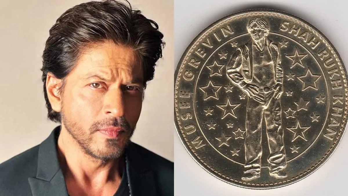 Shah Rukh Khan Becomes First Bollywood Actor To Be Honoured With Gold Coin  Issued By Grevin Museum, Paris