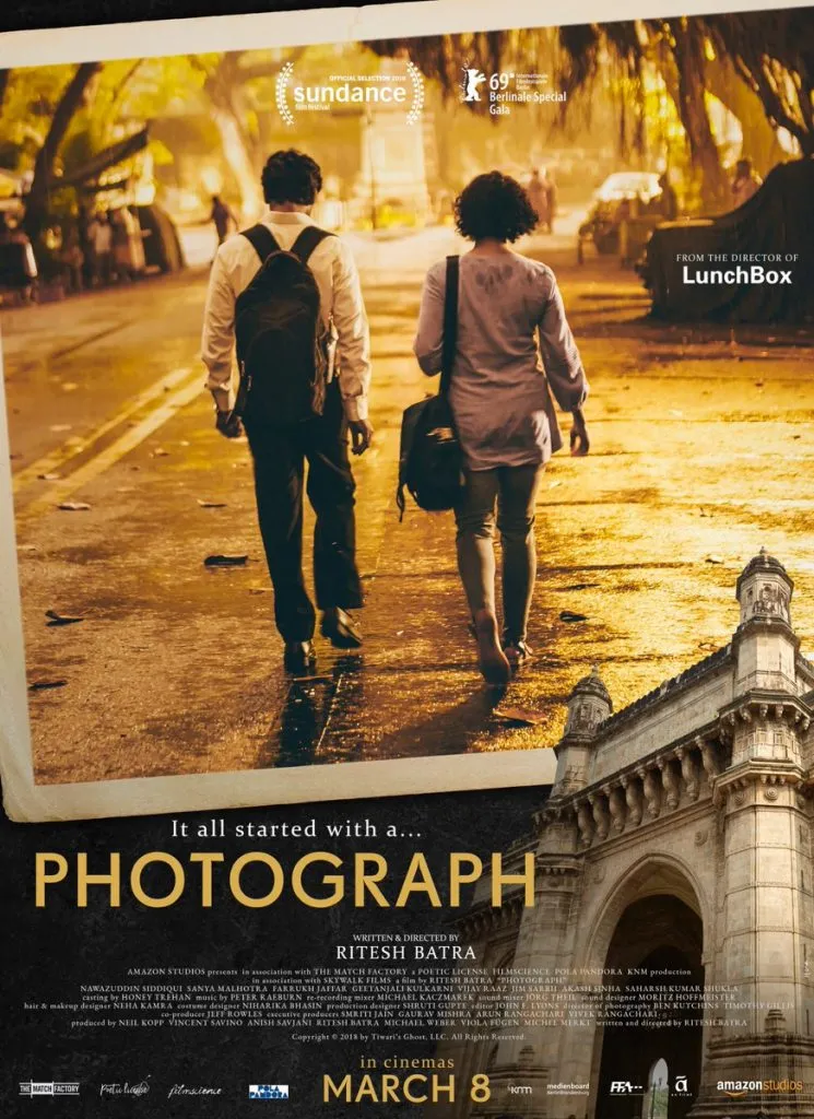 रितेश बत्रा की आगामी फिल्म "फ़ोटोग्राफ़" का पहला टीज़र पोस्टर हुआ रिलीज!