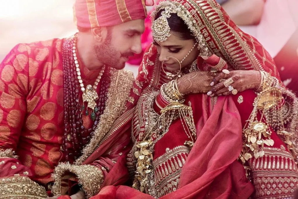 Deepveer share instagram wedding pics