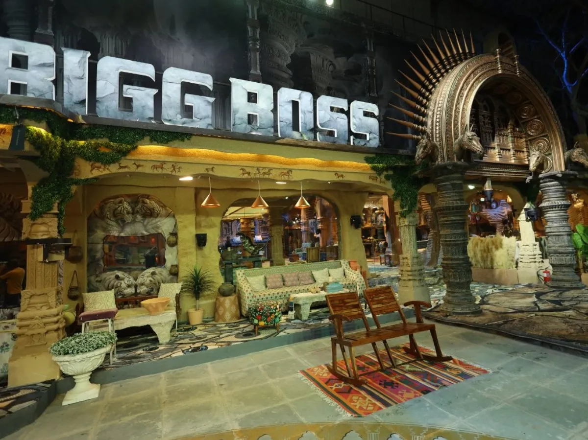 Bigg Boss 18 house unveiled! Inside pics and videos of the grand  Ajanta-Ellora caves inspired home