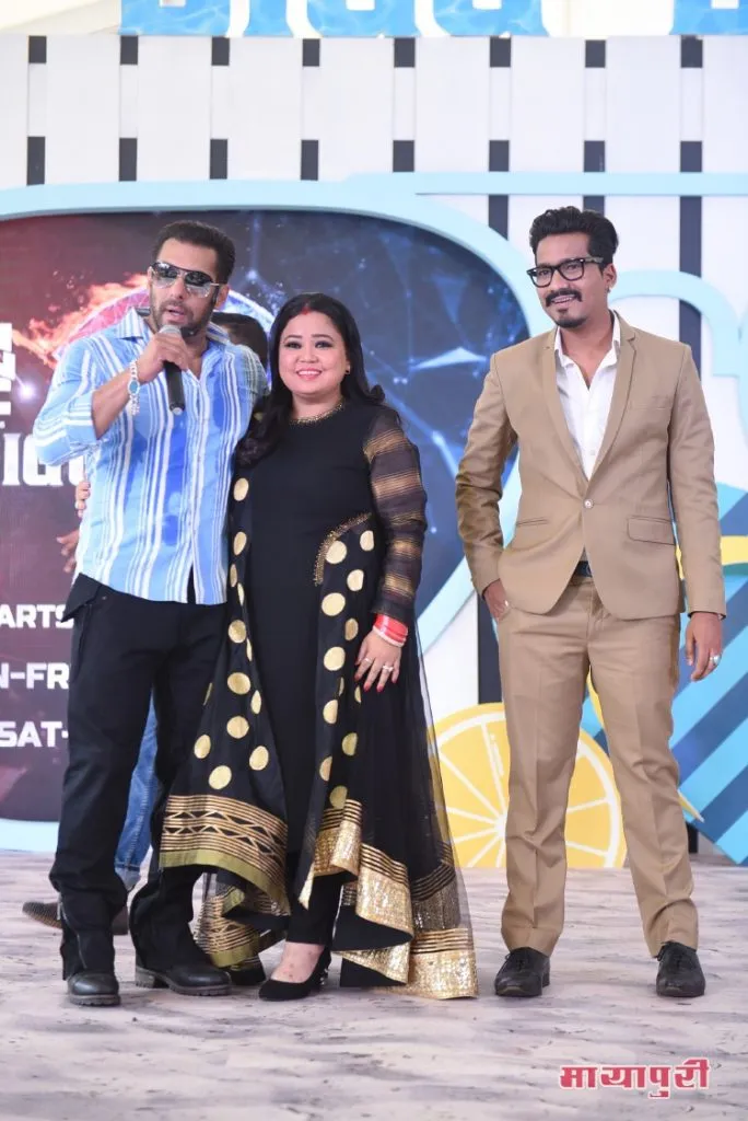 Salman Khan Bharti Singh and Haarsh Limbachiyaa