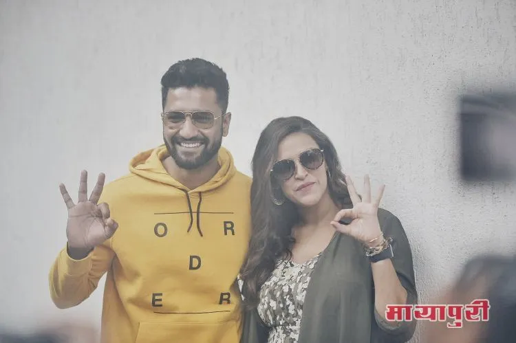 Vicky Kaushal & Neha Dhupia 