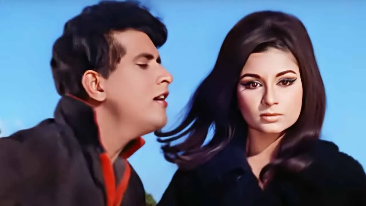 शर्मीला टैगोर का खूबसूरत गाना - Zulfon Ko Hata Le Chehre Se | Mohammed Rafi  | Sawan Ki Ghata
