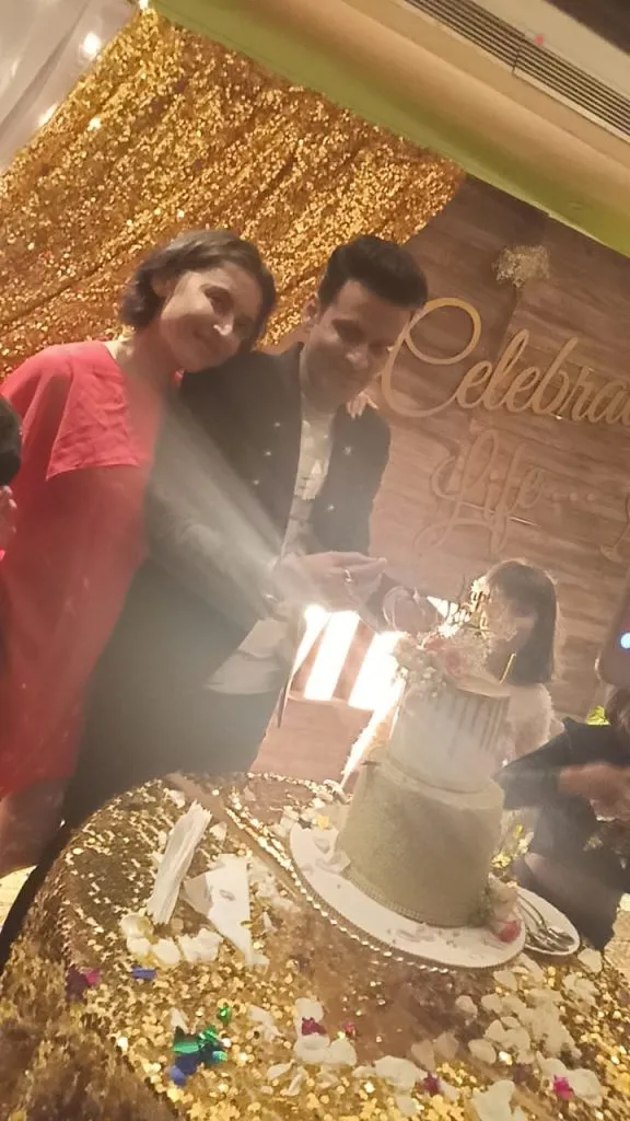 मनोज बाजपेयी ने अपने परिवार और मीडिया के साथ मनाया अपना जन्मदिन