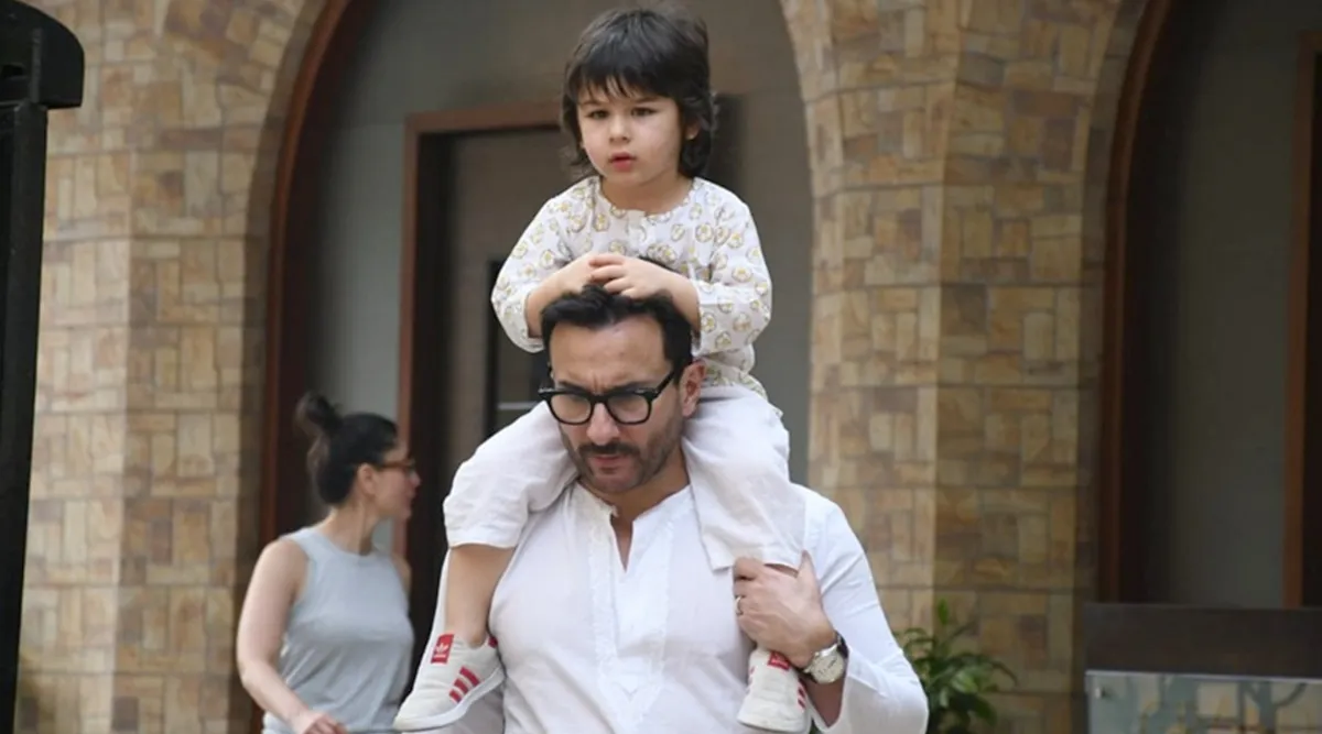 Saif Ali Khan says son Taimur's status as internet sensation can irk him,  Kareena Kapoor at times: 'He is of interest for whose son he is… |  Bollywood News - The Indian Express