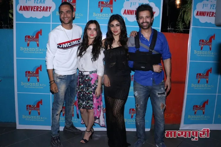 Vikas Gupta, Sanjeeda Shaikh, Mouni Roy and Aamir Ali