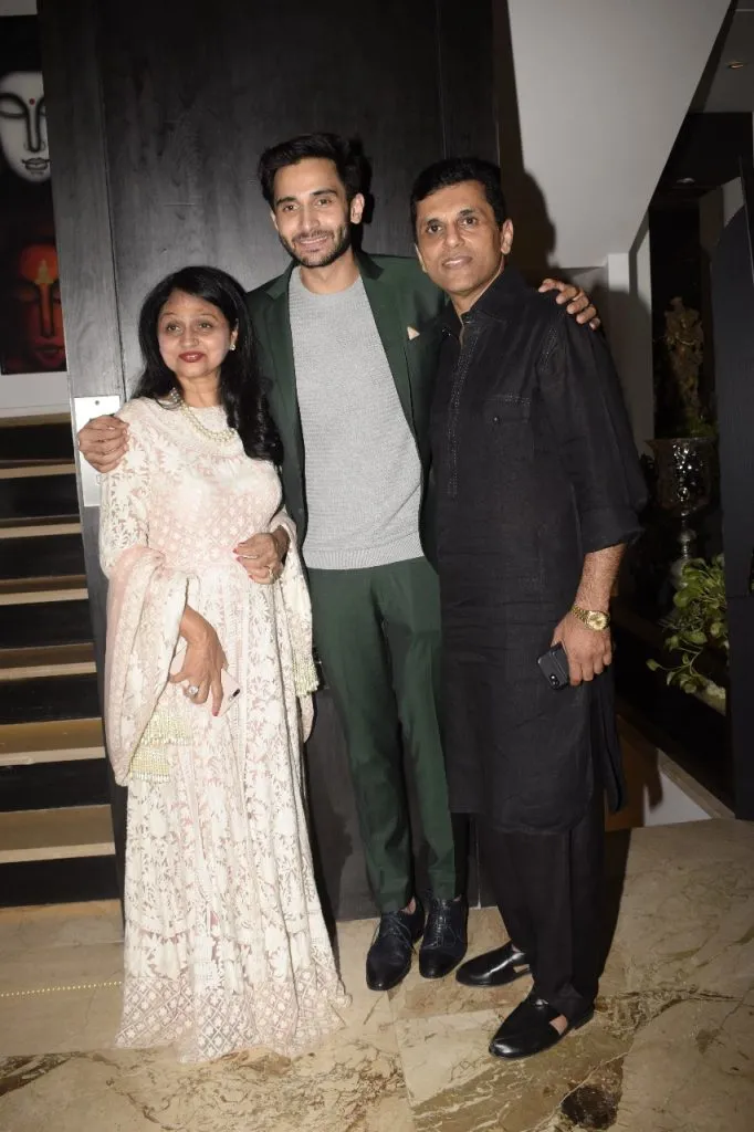 Roopa Anand Pandit, Rohan Mehra and Anand Pandit