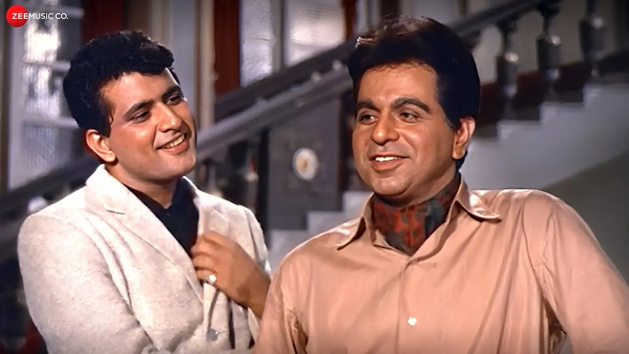 कौन है वो ख़ुशनसीब | Aadmi Movie Top Scenes | Movie Clip | Manoj Kumar,  Dilip Kumar, Waheeda Rehman