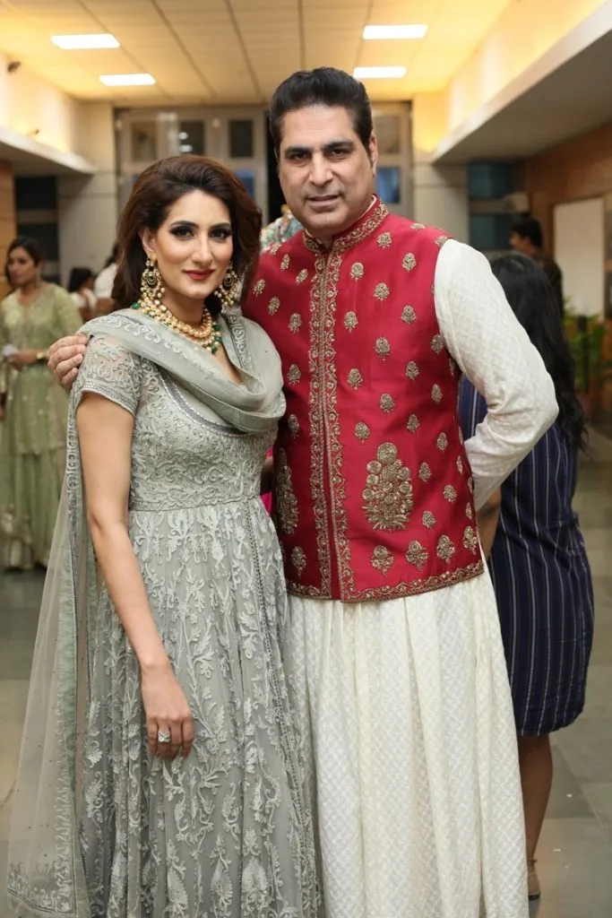 Sonali Gupta and Nawab Kazim Ali Khan