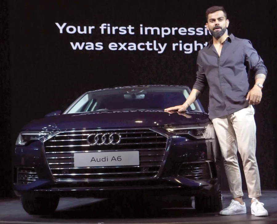 Photos: विराट कोहली ने भारतीय बाजार के लिए लॉन्च की Audi A6