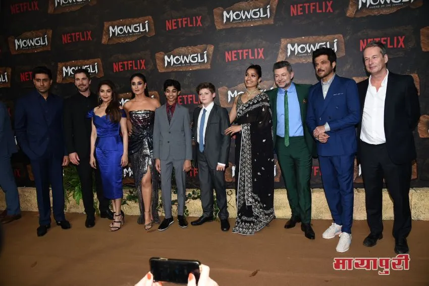 Abhishek Bachchan, Christian Bale, Madhuri Dixit, Kareena Kapoor Khan, Rohan Chand, Freida Pinto, Andy Serkis and Anil Kapoor