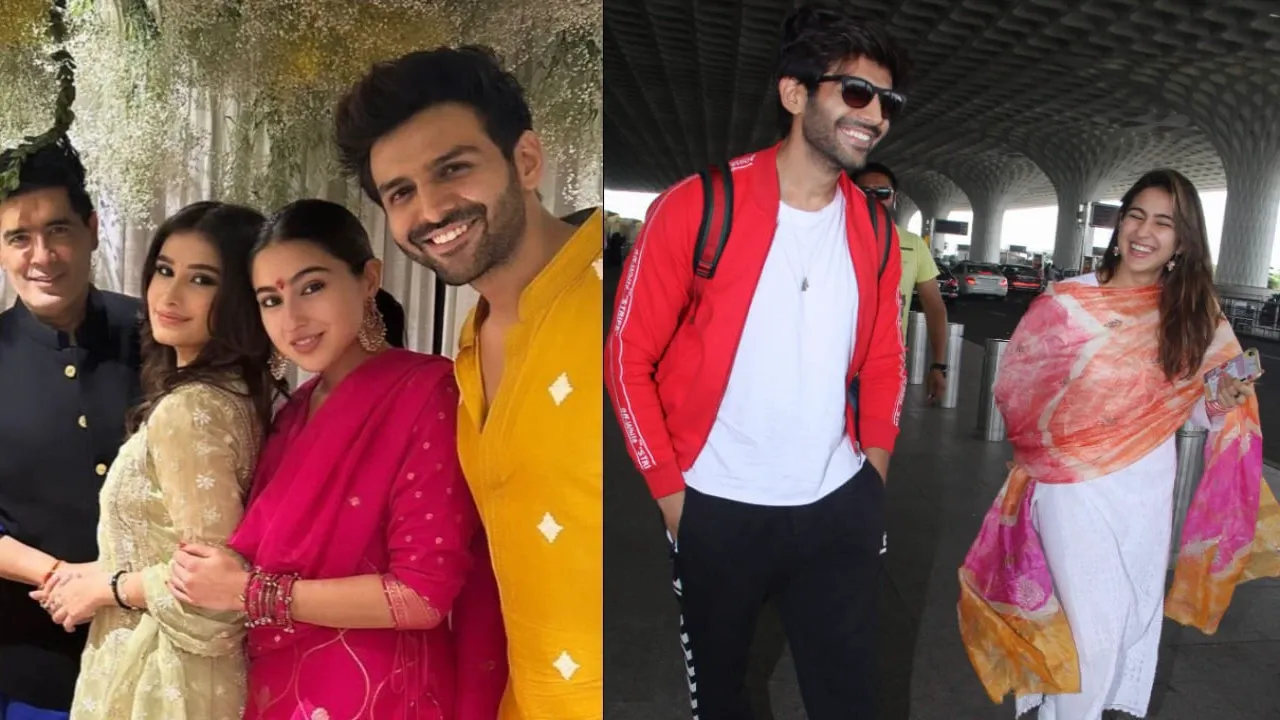 Kartik Aaryan breaks silence on his VIRAL PIC with Sara Ali Khan from his Ganapati pooja: 'trying to stay away from.'