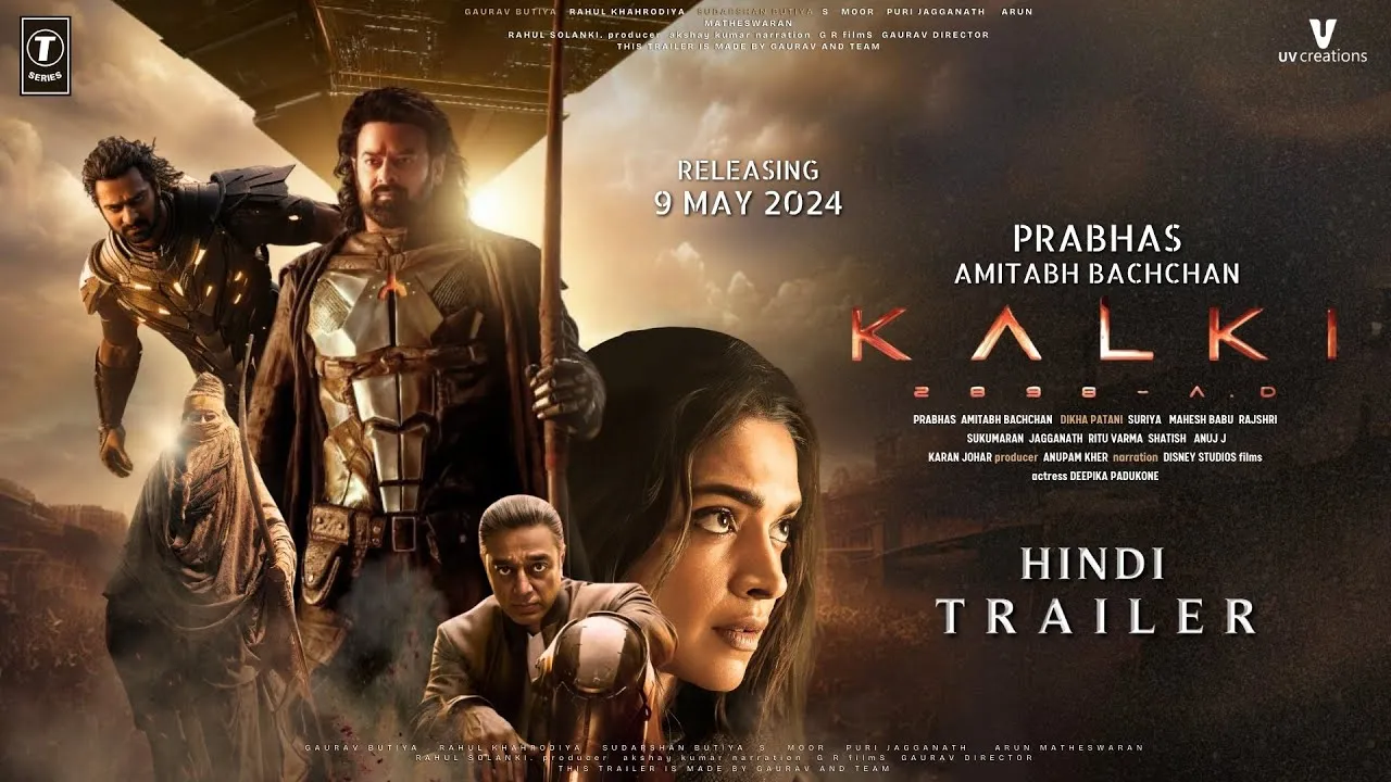 Kalki 2898 AD - Hindi Trailer | Prabhas | Amitabh Bachchan | Kamal Haasan |  Deepika Padukone, Ashwin