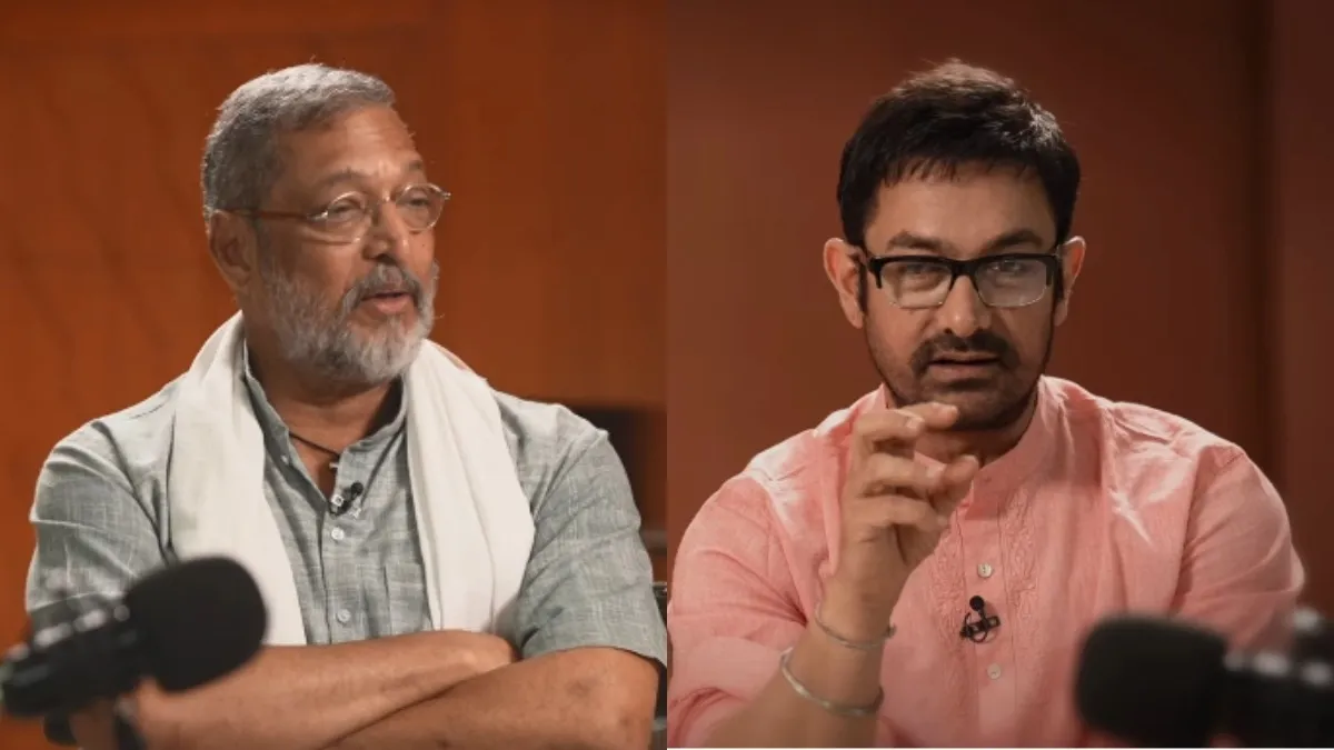 कभी पूरी रात शराब पीते थे आमिर खान, नाना पाटेकर बोले- मैं बहुत आलसी इंसान  हूं - Aamir khan admits he still smokes used to drank all night nana patekar  tmova - AajTak