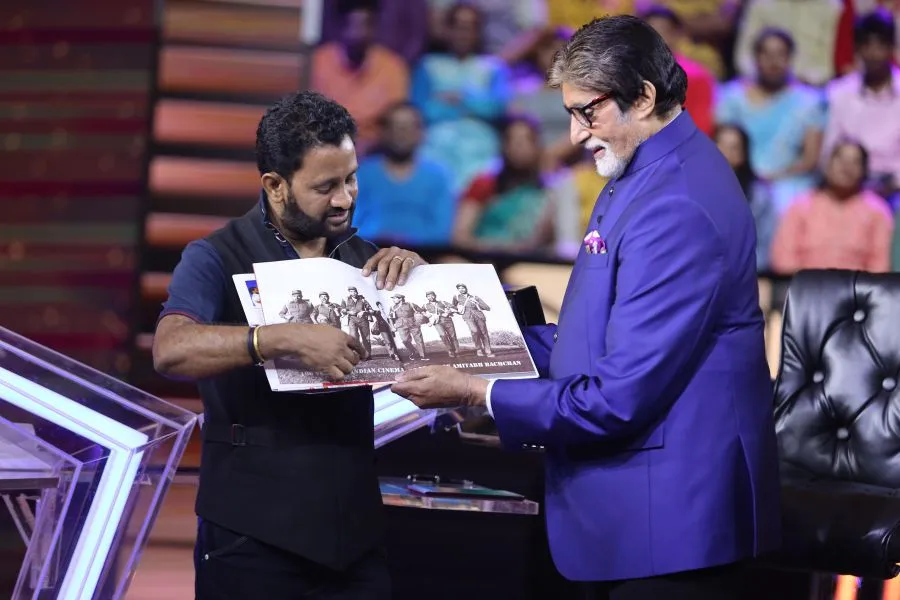 अमिताभ बच्चन के इंडस्ट्री में 50 साल पूरे होने के मौके पर केबीसी ने किया सेलिब्रेट