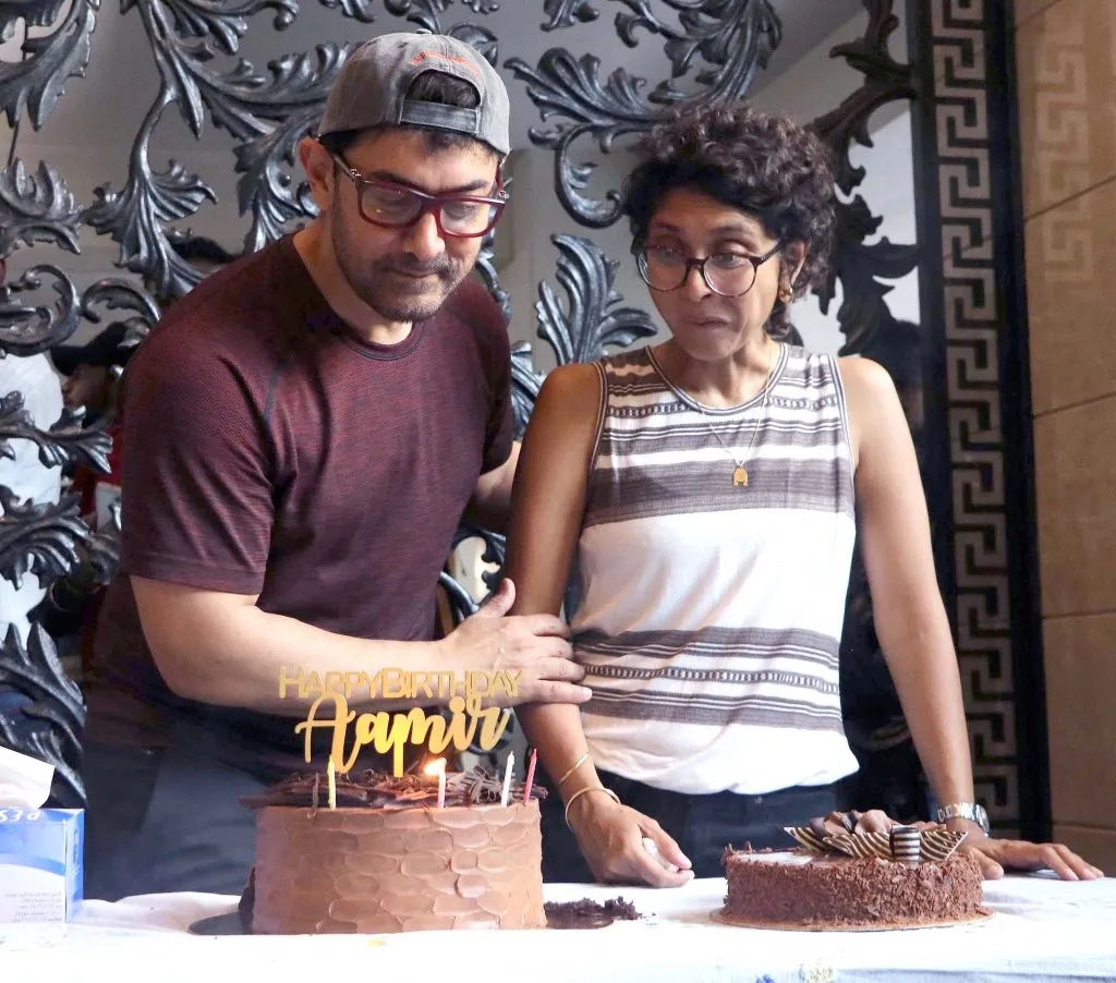 मीडिया के साथ आमिर खान ने मनाया अपना 54 वां जन्मदिन