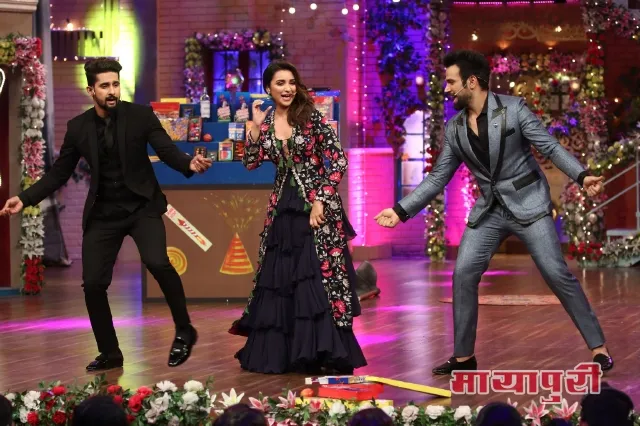 Parineeti Chopra shakes a leg with Ravi Dubey and Ritvik Dhanjani on The Drama Company